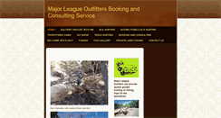 Desktop Screenshot of majorleagueoutfitters.com